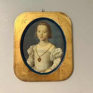 Vintage Portrait of Maria de’ Medici